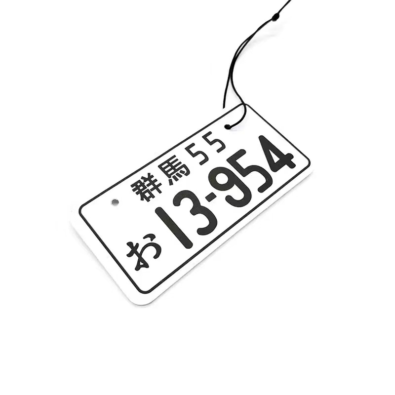 JDM License Plate Style