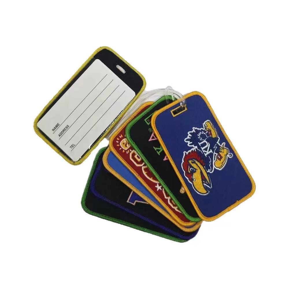 Woven Patch Luggage Tag