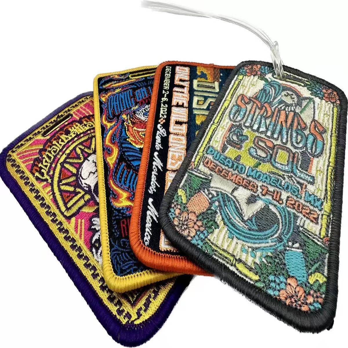 Concert Embroidered Tag Fan