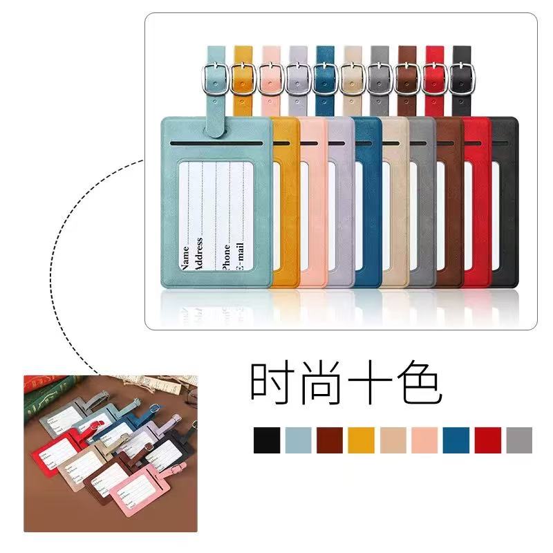PU Leather Multi-Color Tag