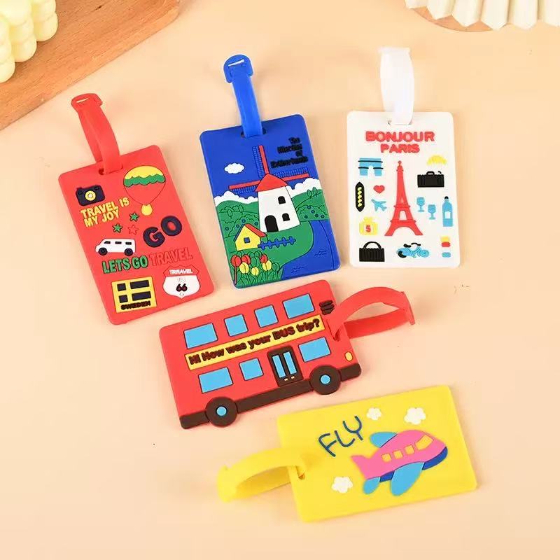 PVC City Travel Tag